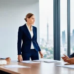 주택관리사 강의 추천 - **Prompt:** A confident and knowledgeable female Mansion Management Consultant, in her late 30s to e...