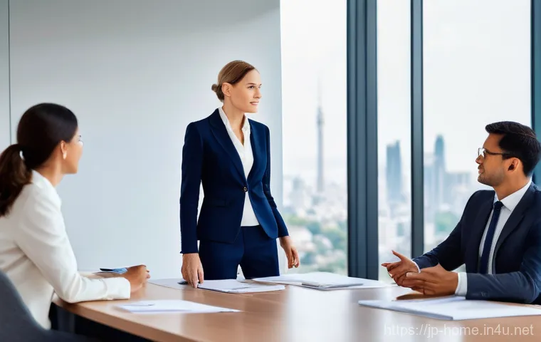 주택관리사 강의 추천 - **Prompt:** A confident and knowledgeable female Mansion Management Consultant, in her late 30s to e...